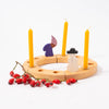 Amber Beeswax Candles 100% from Grimms | © Conscious Craft